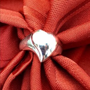 Sterling Silver Heart Ring